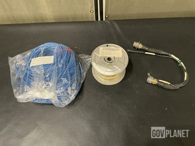 (3) Spools of Electrical Cable, (1) Branched Wiring Harness & Assorted Items