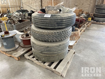Quantity of (4) 11.00R20 Tyres
