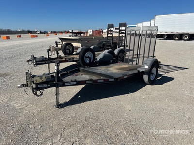 2017 MMDI 8 ft S/A Apparatuur aanhangwagen