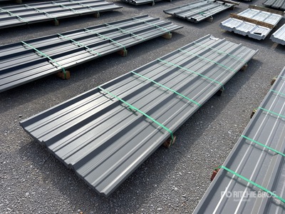 2025 Kit Containers Steel R Panel 50 pcs. Charcoal