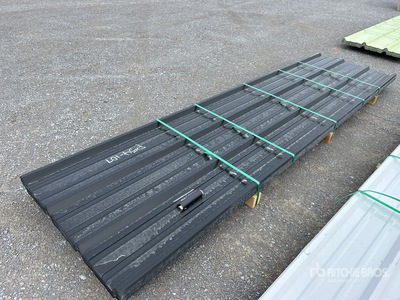 2025 Kit Containers Steel R Panel 50 pcs. Charcoal