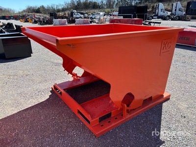 2025 Kit Containers 1.5YFT-SDH 5 ft 2 in Self-Dumping Hopper