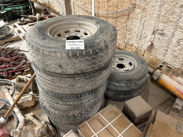 Quantity of (7) 235/85R16 Tires