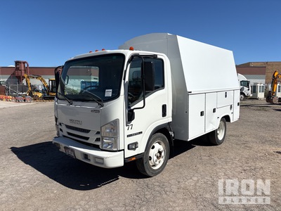 2021 Isuzu NPR 4x2 Utility Truck