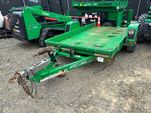 2020 Felling FT-6T 12 ft S/A Tilt Deck Trailer