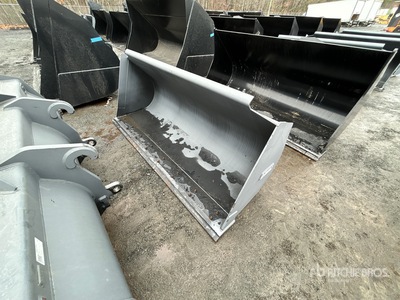 Strickland 90E1607-0913 96 in 1.7 cyd General Purpose Wheel Loader Bucket - Fits Hitachi ZW100 (Unused)