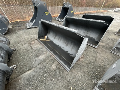 Strickland 90E1607-0913 96 in 1.7 cyd General Purpose ホイールローダー用バケット - Fits Hitachi ZW100 (Unused)