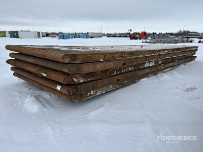 Quantity of (5) 8 ft x 40 ft Rig Matten