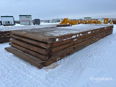 Quantity of (5) 8 ft x 30 ft Rig Mats