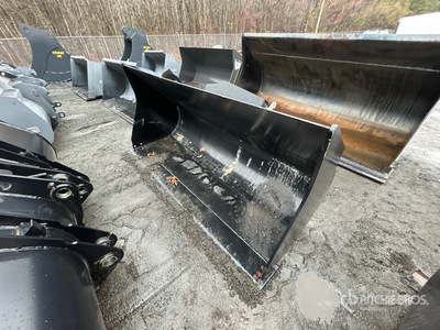 Paladin 90D4120-0544 102 in 2.75 cyd General Purpose Benna per pala gommata - Fits Hitachi ZW140 (Unused)