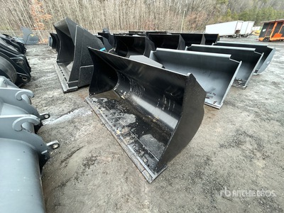 Paladin 90D4120-0544 102 in 2.75 cyd General Purpose Wheel Loader Bucket - Fits Hitachi ZW140 (Unused)