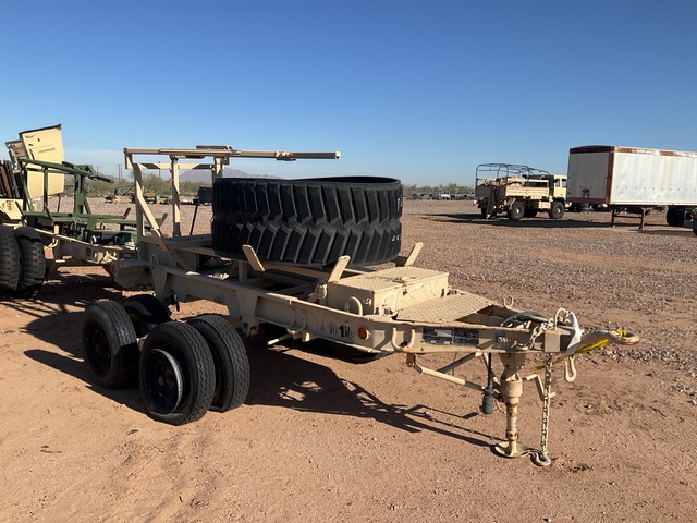 1986 US ARMY Tank Automotive Command M200A1 T/A Trailer Chassis