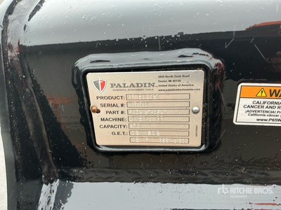 Paladin 90D4167-0547 3.7 cyd General Purpose Wheel Loader Bucket - Fits Hitachi ZW180 (Unused)
