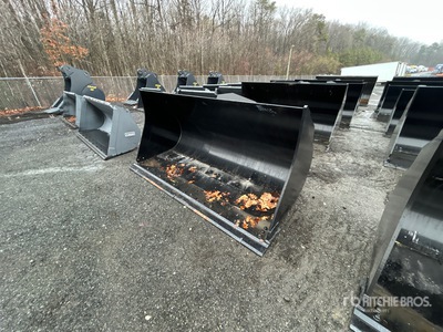 Paladin 90D4167-0547 108 in 3.7 cyd General Purpose Wheel Loader Bucket - Fits Hitachi ZW180 (Unused)