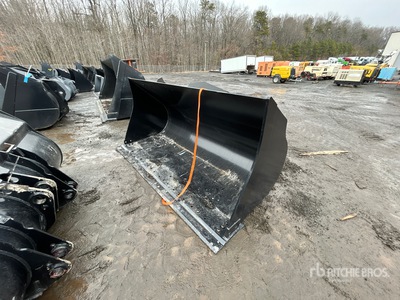 Paladin 90D4167-0547 108 in 3.7 cyd General Purpose ホイールローダー用バケット - Fits Hitachi ZW180 (Unused)