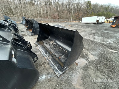 Paladin 90D4167-0547 108 in 3.7 cyd General Purpose ホイールローダー用バケット - Fits Hitachi ZW180 (Unused)