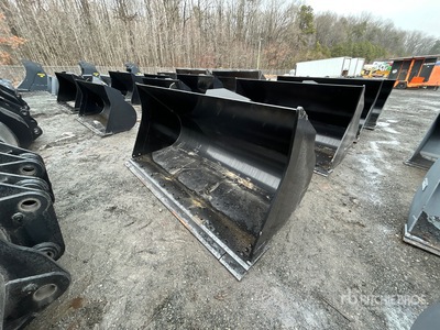 Paladin 90D4167-0547 108 in 3.7 cyd General Purpose ホイールローダー用バケット - Fits Hitachi ZW180 (Unused)