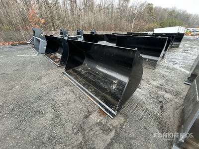 Paladin 90D4167-0547 102 in 3.7 cyd General Purpose ホイールローダー用バケット - Fits Hitachi ZW180 (Unused)