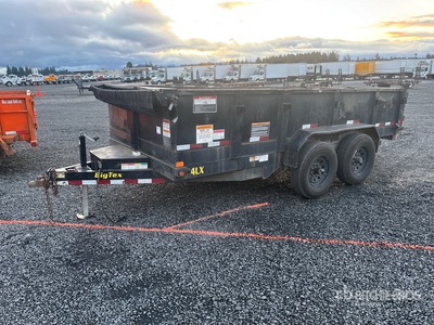 2019 Big Tex 14LX 14 ft T/A Dump Utility Trailer
