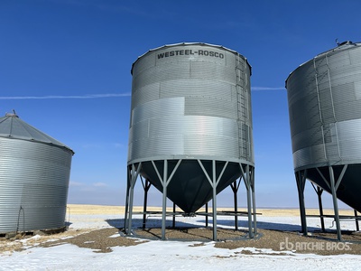 Westeel +/- 4500 bu 6 Ring Hopper Getreidebehälter