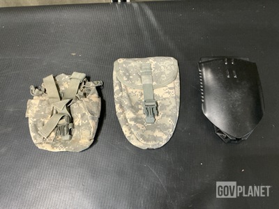 (95) Entrenching Hand Tools, (167) Canteen Pouches & Assorted Items