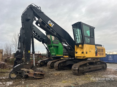 2015 Cat 568 Heel Boom Log Loader
