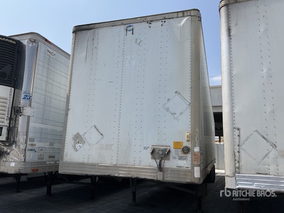 2007 Utility VS2DC 53 ft x 102 in T/A Caja Seca / Van Trailer