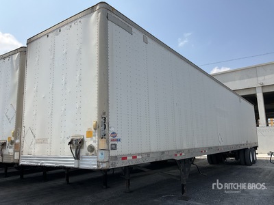 2007 Utility 53 ft x 102 in T/A Caja Seca / Van Trailer