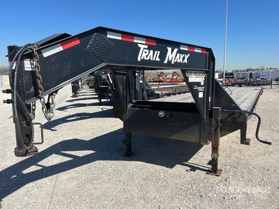 2023 Trail Maxx 40 ft T/A Gooseneck Apparatuur aanhangwagen