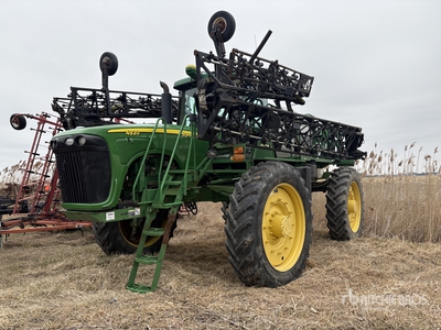 2005 John Deere 4920 100 ft 4x4 High Clearance Pulvérisateur Automoteur