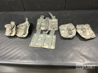 (123) First Aid Kit Pouches, (66) M4 Three Mag Pouches & Assorted Items