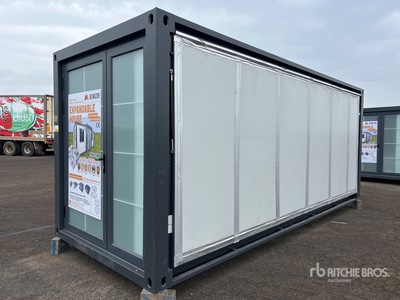 JQ SHELTER 5.9 m x 6.4 m Portable Folding Expandable House (Unused)