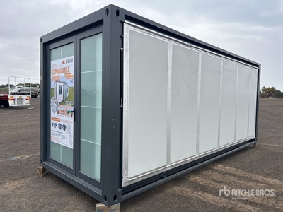 JQ SHELTER 5.9 m x 6.4 m Portable Expandable Container House (Unused)