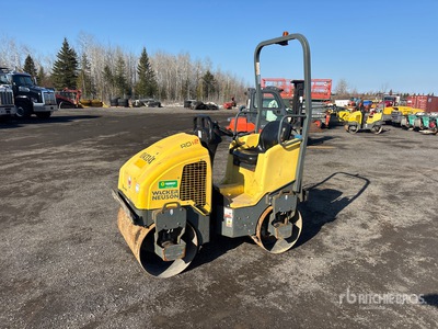 2015 Wacker Neuson RD12A Double Drum Roller