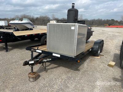 2015 Big Tex T/A BBQ Smoker Trailer