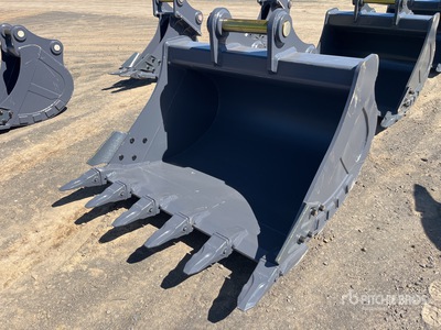 2026 Warrior WBMCR20-1500 1500 mm Q/C Digging Excavator Bucket - Fits 20 - 25 ton (Unused)