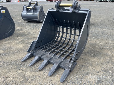 2026 Warrior 1100 mm Q/C Skeleton Łyżka do koparki - Fits 20 - 25 ton (Unused)