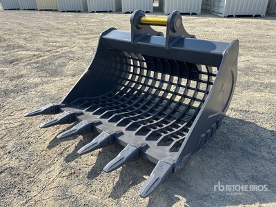 2026 Warrior 1100 mm Q/C Skeleton Excavator Bucket - Fits 20 - 25 ton (Unused)
