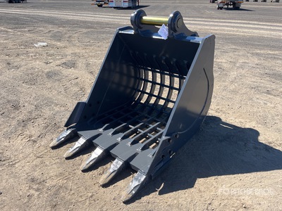 2026 Warrior WBS20-1100 1100 mm Q/C Skeleton Excavator Bucket - Fits 20 - 25 ton (Unused)