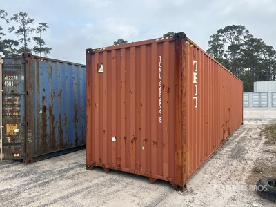 40 ft High Cube Opslag container