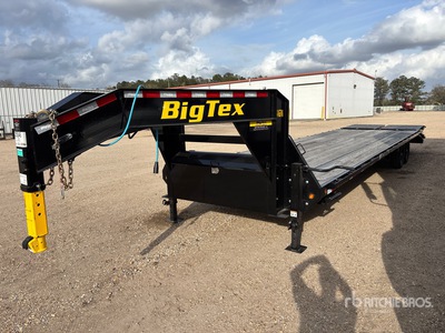 2026 Big Tex 14GN-33D5A-MRBK 33 ft T/A Gooseneck Equipment Trailer