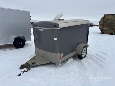2017 Agassiz AV58SAE 8 ft S/A Trailer utilitario