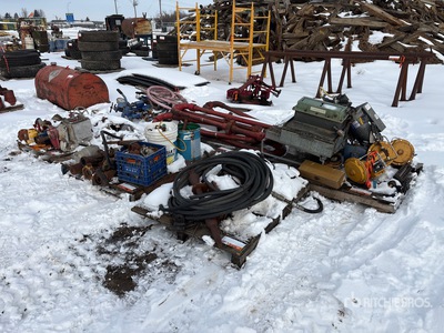 Quantity of (6) Pallets of Pumps, Hose, Valves