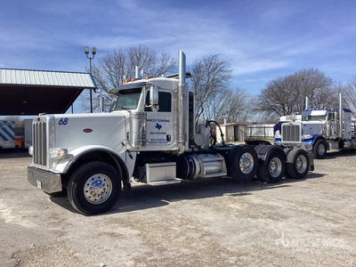 2017 Peterbilt 389 Heavy Haul Tri/A Day Cab Truck Tractor