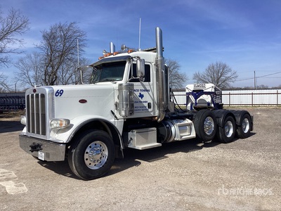 2017 Peterbilt 389 Heavy Haul Tri/A Day Cab Truck Tractor