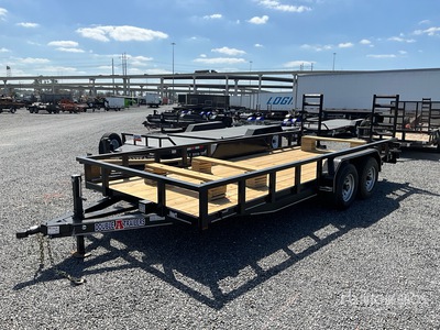 2026 Double A 18 ft T/A Utility Trailer (Unused)