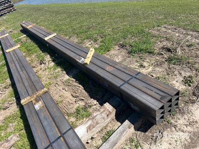 Quantity of 4 in x 3 in Rectangle Tube Divers - Métaux