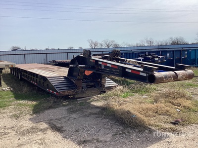 2011 Dragon 45 ft 5/Axle Lowboy مقطورة حقل النفط