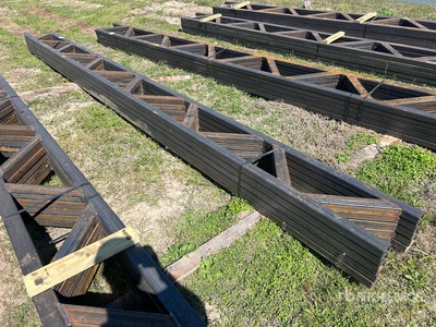 Quantity of 18 in x 20 ft Trusses