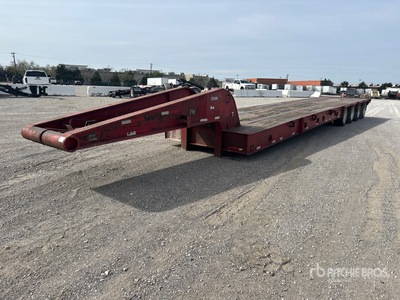 2004 Holden HRD60 60 ton 45 ft Quad/A Lowboy Oilfield Trailer